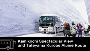 Kamikochi Spectacular View and Tateyama Kurobe Alpine Route 2 Days Tour from Tokyo