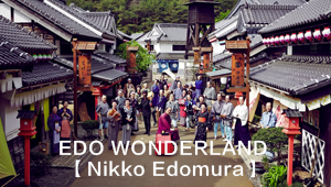 EDO WONDERLAND 【Nikko Edomura】 Admission ticket