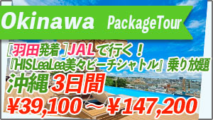 Okinawa Tour From Haneda-Airport to Okinawa 3days